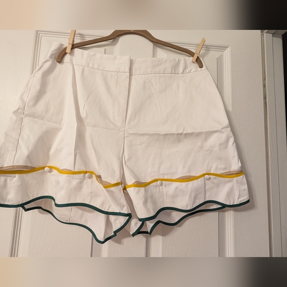 Antonio Melani X The Nat Note Scalloped Cotton Short Set NWT - Picture 3 of 15